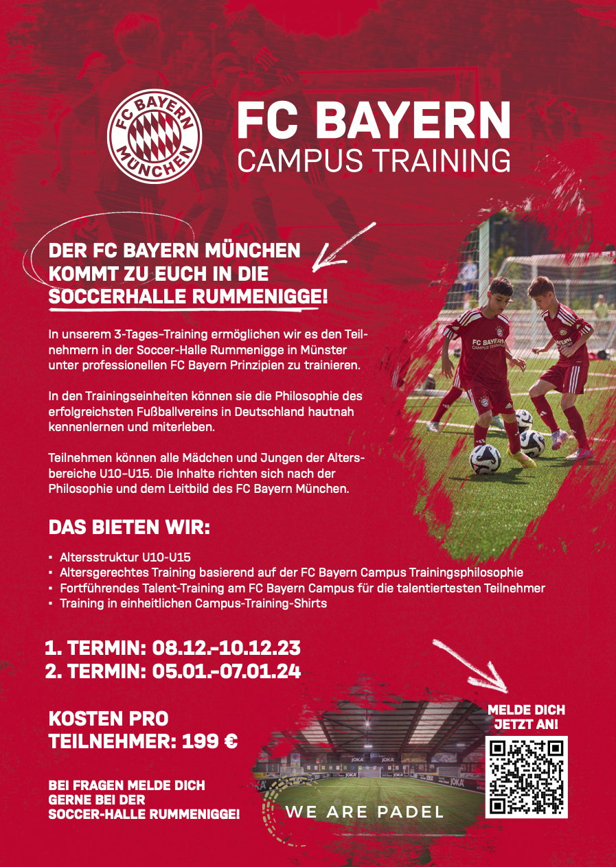231018 Campus Training_Soccerhalle_Flyer A5